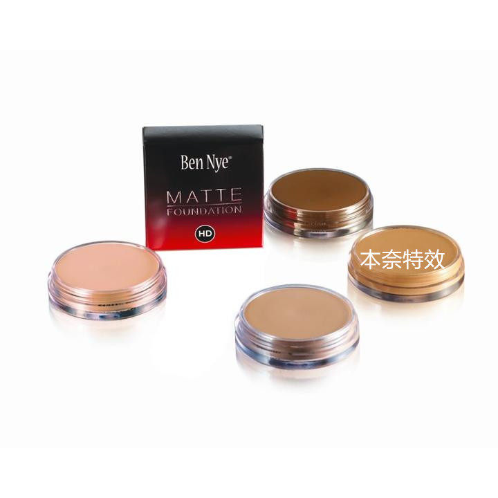 Ben Nye Matte HD Foundation高清自然粉底肤色底色