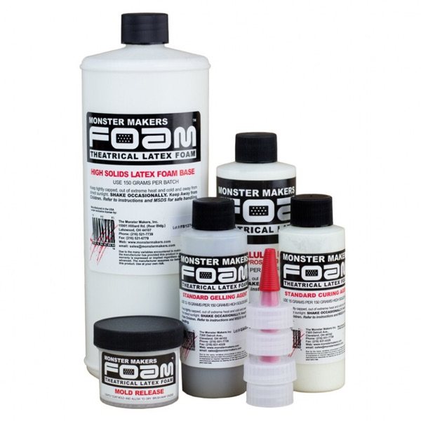 发泡乳胶材料 现货 影视特效化妆Foam Latex Monster Makers假体
