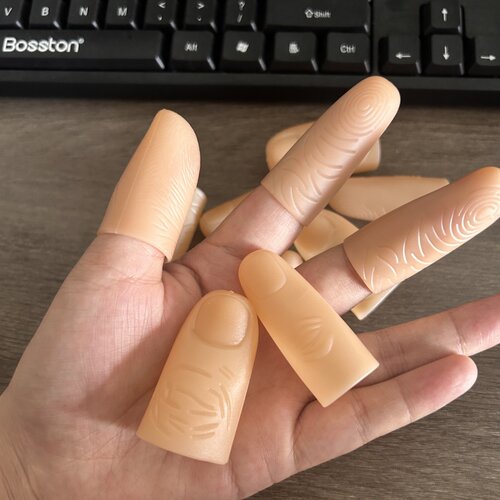 硅胶手指保护套防磨耐磨加厚