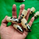 不锈钢指甲指套护指套防滑防烫手部防护用品通用型摘菜指甲