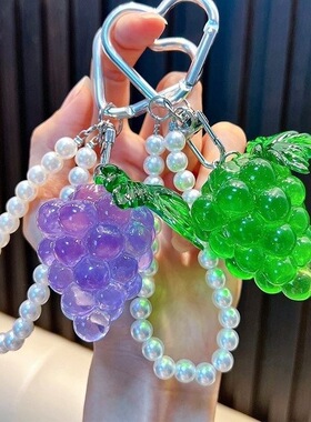 超大仿真树脂水果钥匙扣挂件