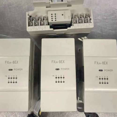 PLC模块 FX2N-8/16EX/EYR/EYT/ER/1PG/2AD2DA 原装拆机