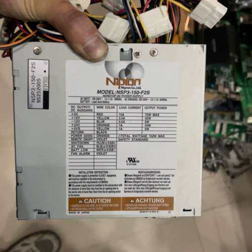 Nipron NSP3-150-F2S工业电源，几乎，功