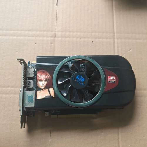 蓝宝石HD5770  1GD5显卡  自己拆机  正常使用