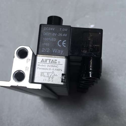 AirTAc电磁阀，3V2MNC，线圈电压DC24V，