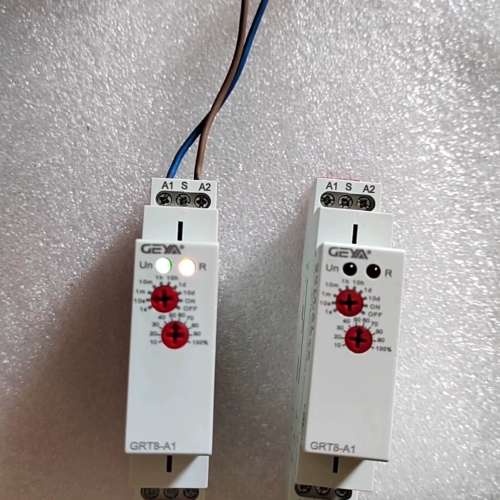 格亚单功能时间继电器GRT8一A1，AC220V有2只，拆机