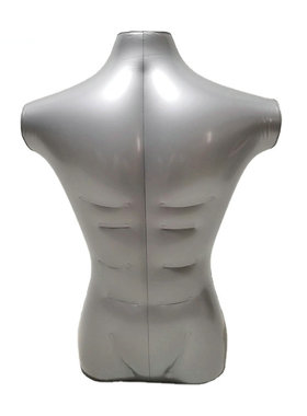 充气人体模特PVC服装道具男男式拍照摄影T恤塑料上半身模特