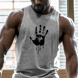 outdoor tank men vest muscle 2023 GYM sport tops