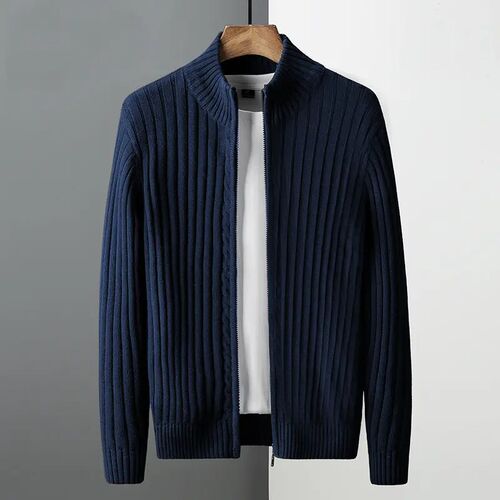 2026 winter knitwear long sleeve cardigan sweater men's coat