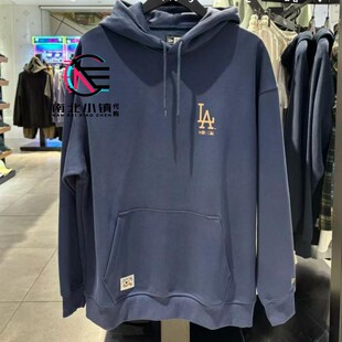 New Era纽亦华正品2025新款情侣字母LA复古套头长袖卫衣 14726547