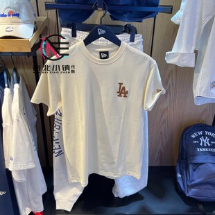 男女LA刺绣透气圆领短袖 2025款 T恤14507832 Era纽亦华专柜正品 New
