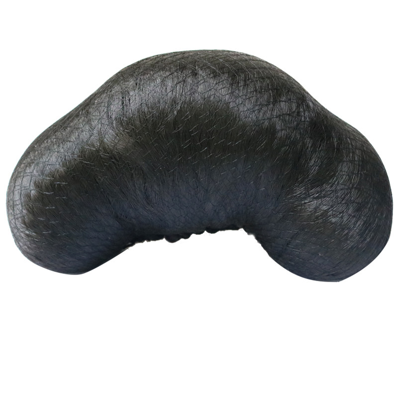 古装造型假发女汉服襦裙贵妃甜甜圈发丝全发丝纯手工手缝假发髻