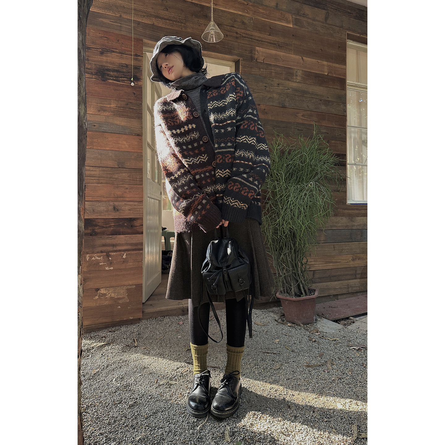 JMWOMEN圣诞感含微量羊毛毛衣