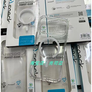 Speck磁吸透明手机壳适用iPhone18 ProMax/17/16/15/14/13promax磁吸手机壳硬壳15plus保护壳套网红爆款