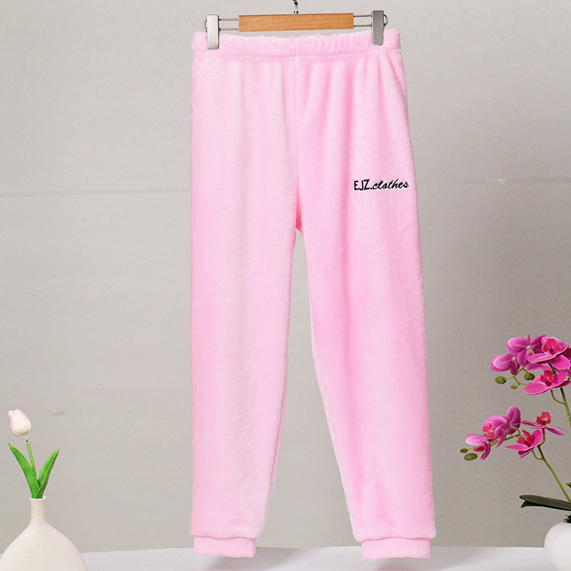 螺纹暖暖裤珊瑚绒男女法兰绒秋冬加厚宽松加大码家居裤睡裤长裤,女士内衣/男士内衣/家居服,睡裤/家居裤,淘宝优惠券,粉丝福利购,淘宝优惠卷