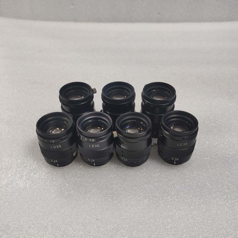 亚辉 vst vs-ld35高分辨率低失真微距镜头大景深工业镜头 实物图