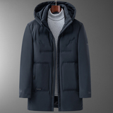 高品货！9902/P280中老年商务休闲中长款羽绒服爸爸羽绒服，男装羽绒服，星座1216（原钱塘722）