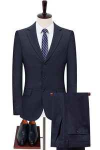 长年不断货！332/三扣西服商务西装中老年婚礼礼服套装爸爸装图片