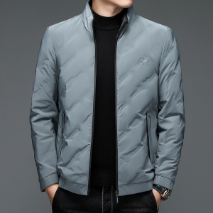 6102/商务休闲潮流羽绒服男装中青年男装爸爸羽绒外套图片