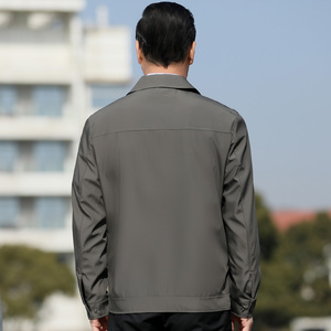 大货主款2801/中老年男装外套老年人夹克男休闲商务爷爷男装图片