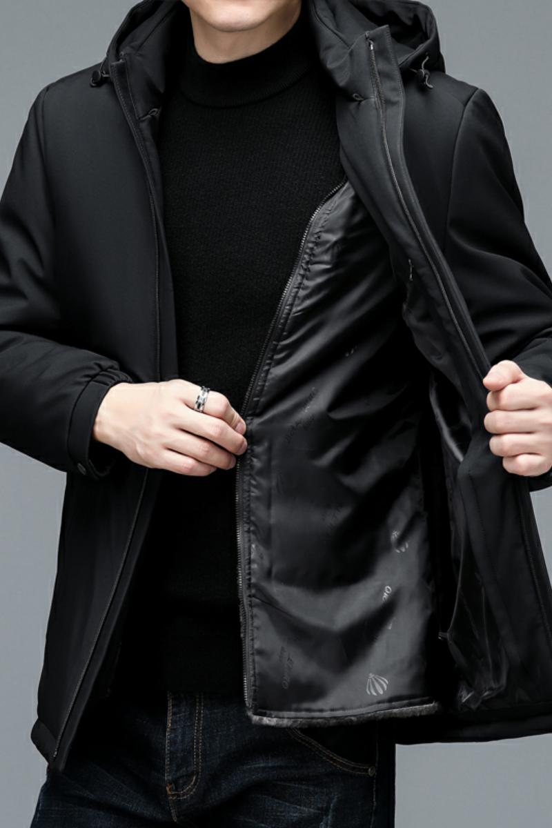 高品质可脱内胆可脱帽子8216/P150爸爸棉服中老年棉袄中长棉衣男,男装棉衣,星座1216（原钱塘722）