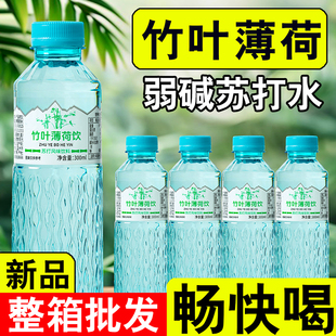 【破损包赔】竹叶薄荷水300ml冰镇冷藏口感更佳苏打风味饮料