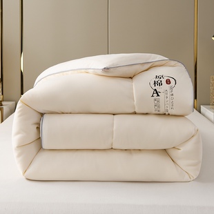 学生宿舍单人被芯四季 通用柔软纤维被子抗菌保暖酒店棉被冬夏季