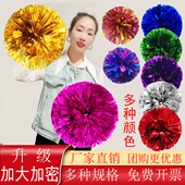 啦啦花球拉拉队手花啦啦操花球彩球广场舞啦啦队跳舞蹈手拿花花球