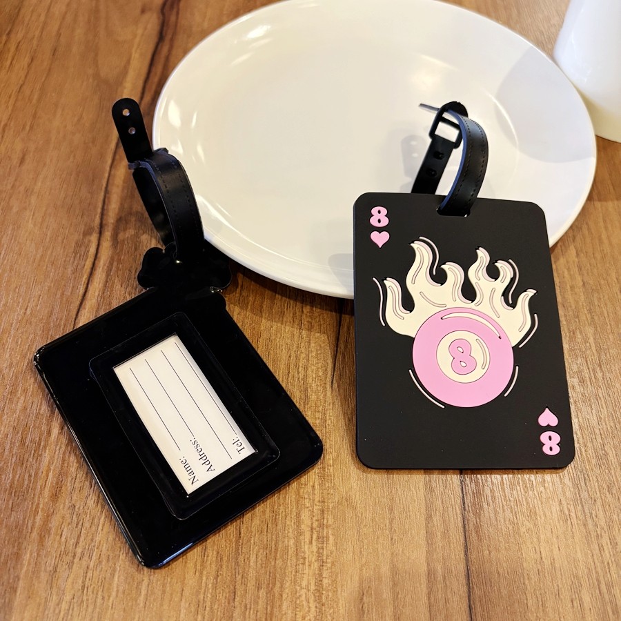 数字行李牌挂牌机场托运识别登机牌过年学生回家行李牌挂件防丢失