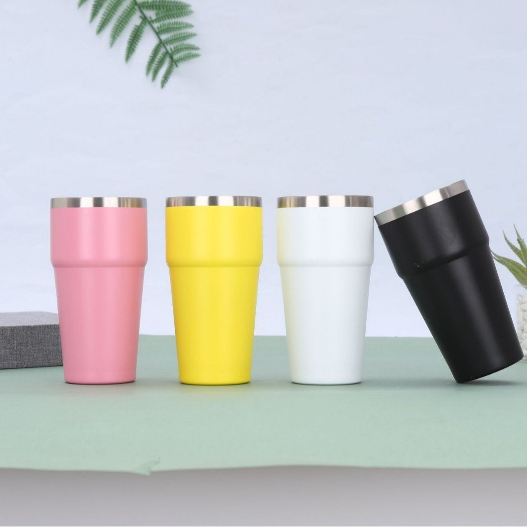 大容量杯子多款颜色可选多个可叠放桌面置放简洁方便款式多种