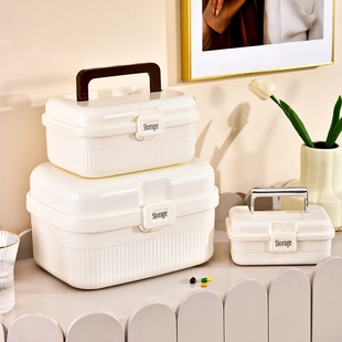 医药箱家用家庭款 大容量超大号药品收纳盒防潮医药盒急救箱