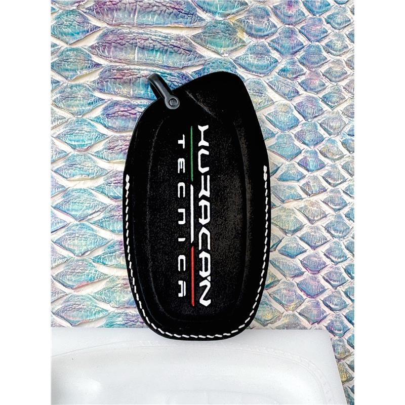 适用兰博基尼Huracan tecnica真皮钥匙套高端手工定制汽车钥匙包