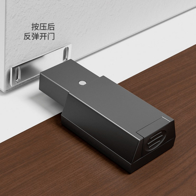 重型房门反弹器按压式反弹器柜门暗装强磁吸力免拉手自弹开弹器