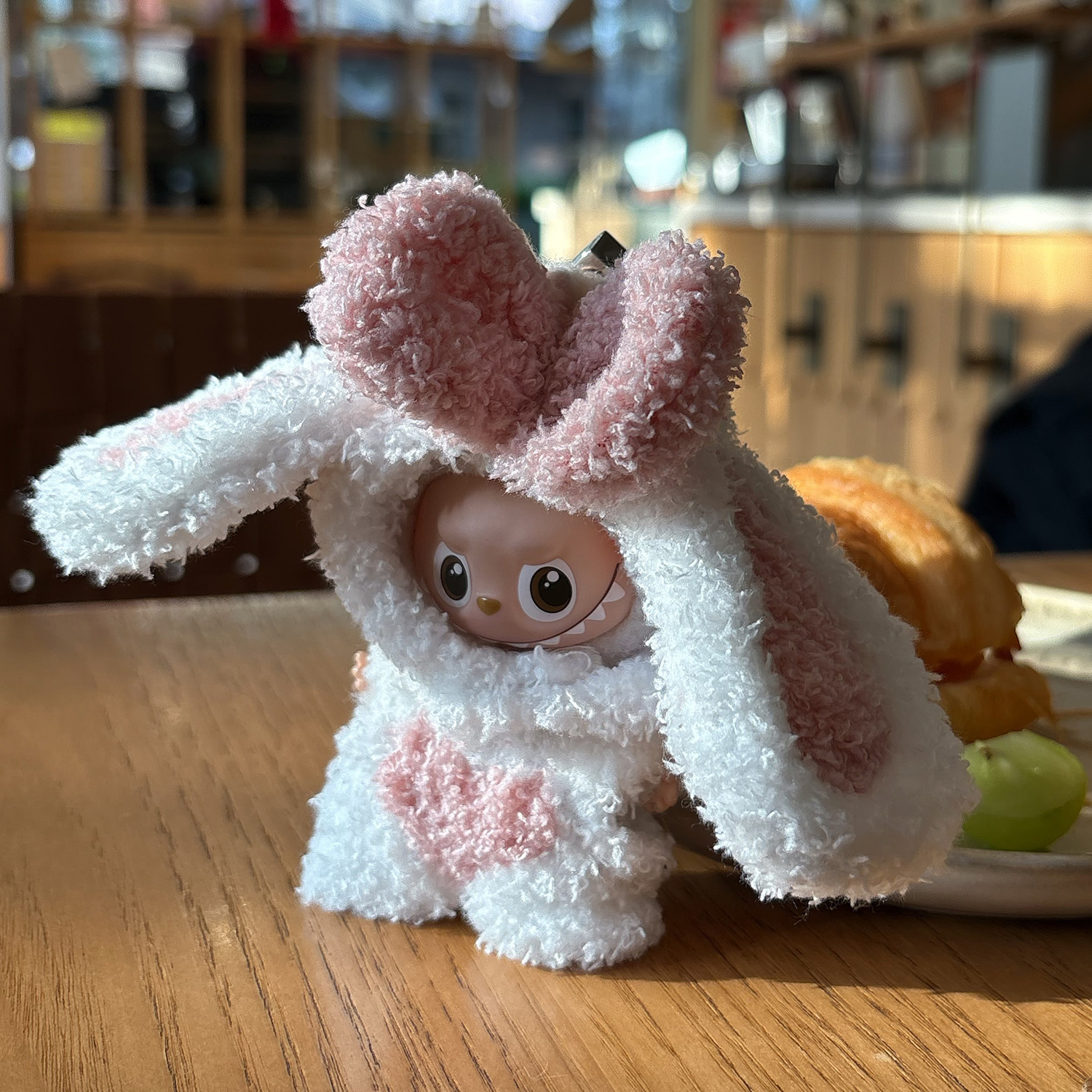 【垂耳兔】labubu4.0四代娃衣迷你10cm小鼻噶心底密码毛绒可爱,模玩/动漫/周边/娃圈三坑/桌游,潮玩娃衣,淘宝优惠券,粉丝福利购,淘宝优惠卷