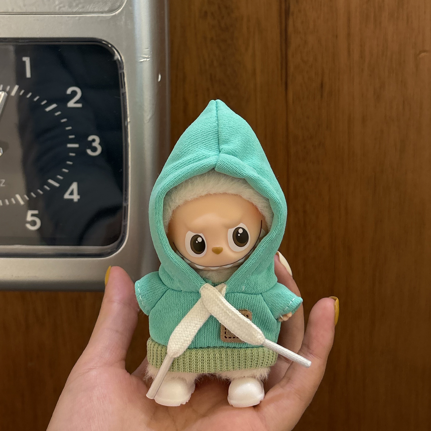 原创！labubu4.0四代娃衣迷你10cm拉布布心底密码薄荷曼波套装