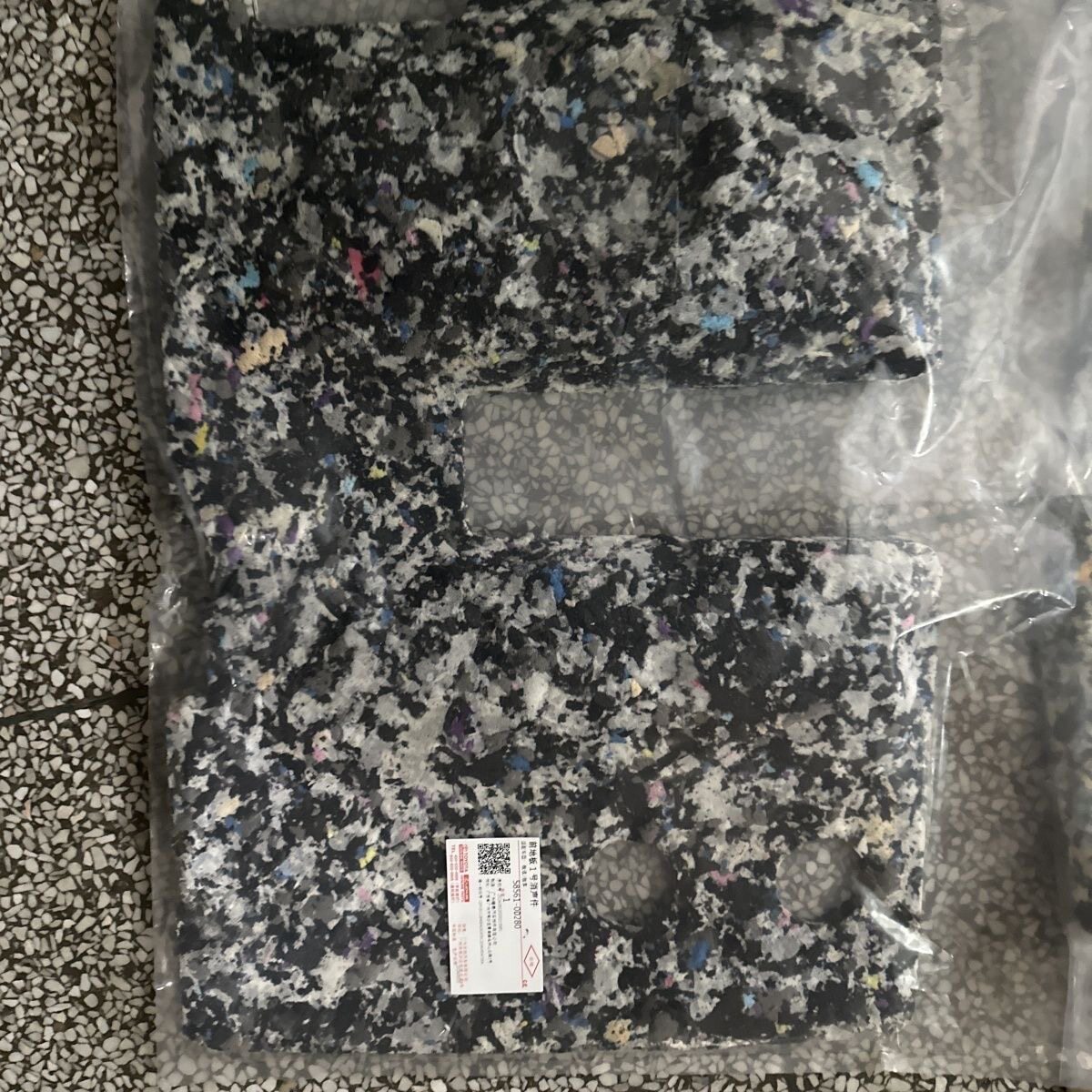 适用于一汽新威驰广汽雅力士致炫车身地毯下隔音棉车身隔音棉