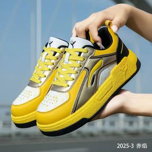 飞步者2025年新款踢毽子专用鞋透气防滑高弹耐磨男女款大白毽透气