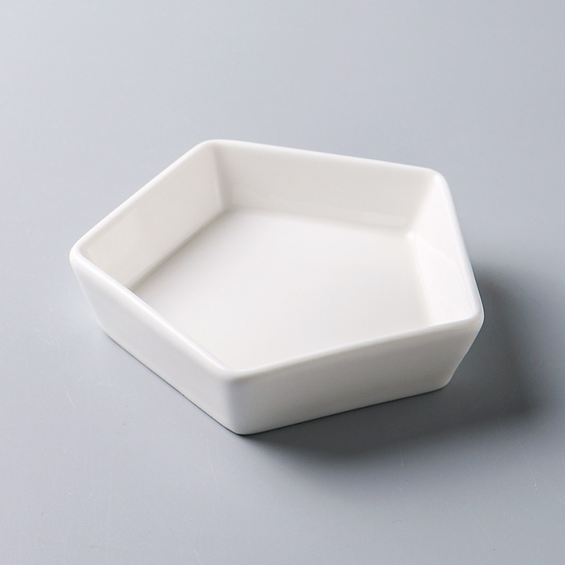 陶瓷碟子五角冷菜小菜配菜凉菜小碟子白瓷酸菜碟小份菜餐厅饭店碟,餐饮具,碟,淘宝优惠券,粉丝福利购,淘宝优惠卷