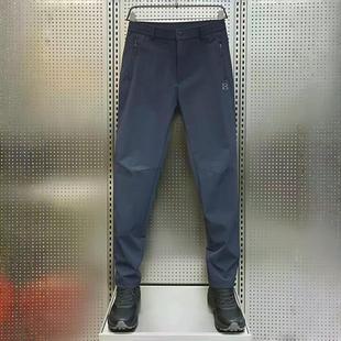 男士 时尚 秋季 软壳速干户外冲锋裤 百搭弹力舒适高级 新款 休闲裤
