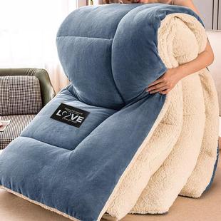 Winter Warm Lamb Wool Comforter Thermal Thickened Quilt Core