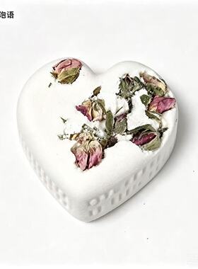 现货英产Lush 玫瑰恋人汽泡弹精油滋润泡澡球泡泡浴 100g