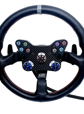 AZRACING 模拟赛车拉力方向盘中控盒拨片换挡速魔图马斯特SC2
