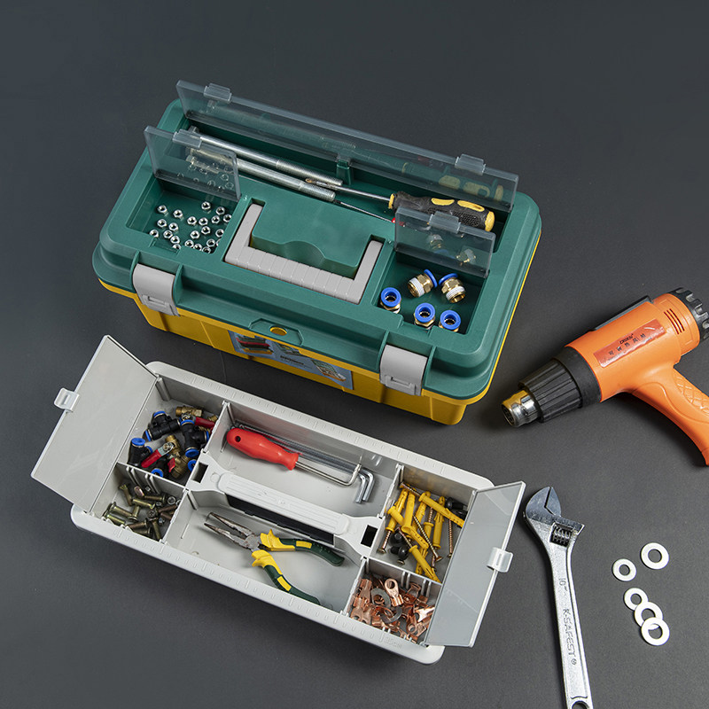 五金工具收纳箱小型家用多功能电工便携式手提螺丝杂物工具收纳盒,五金/工具,五金工具箱/五金收纳箱,淘宝优惠券,粉丝福利购,淘宝优惠卷