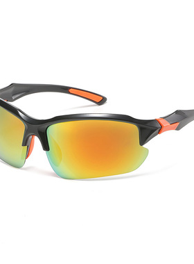 户外男女运动骑行眼镜变色偏光太阳镜夜视镜防风沙防雾UV400