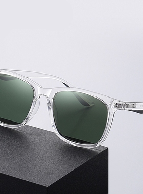 2025年新款潮大脸显瘦太阳眼镜gm黑框黄色墨镜男生高级感ins网红