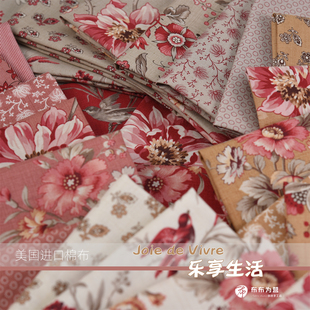 美国进口棉布 MODA出品 Joie de Vivre 乐享生活 手工拼布  D
