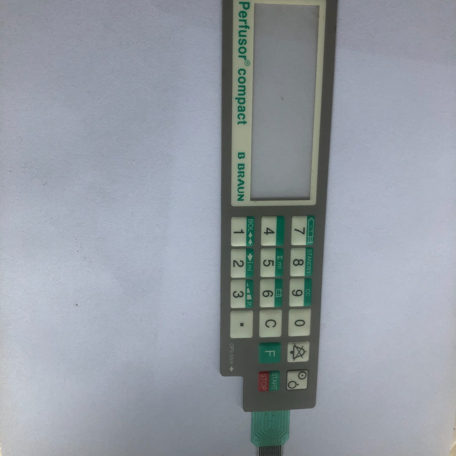 perfusor compact 德国贝朗注射泵配件按键面板薄膜开关薄膜按键