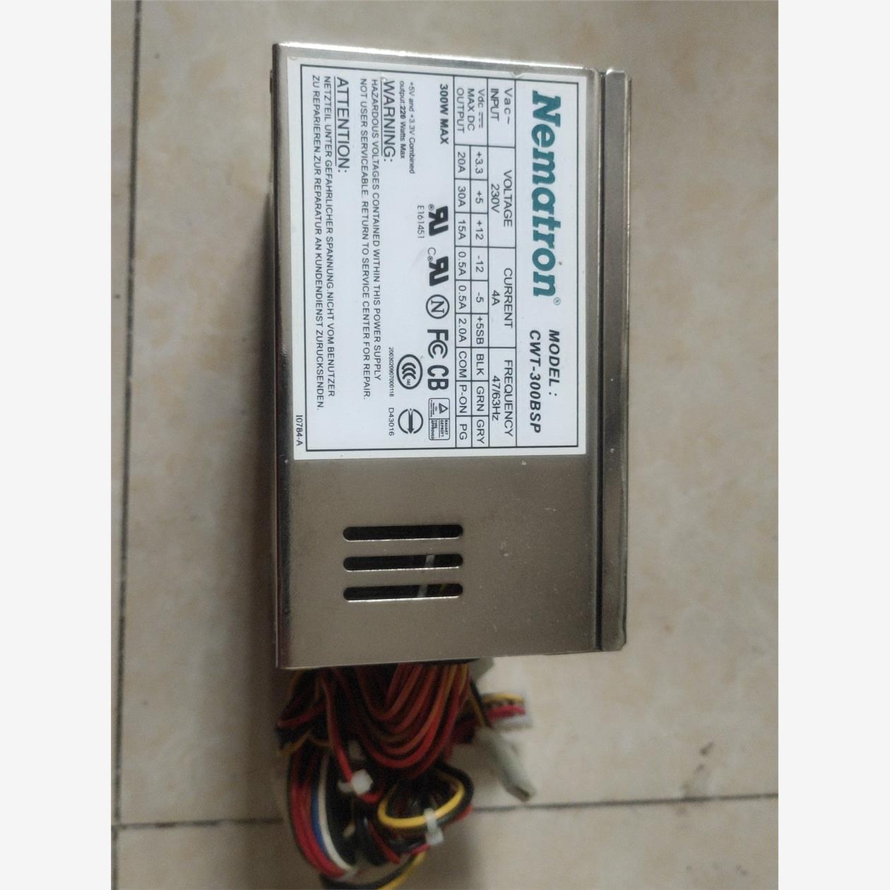 原装拆机Nematron CWT－300BSP工控机电源议价