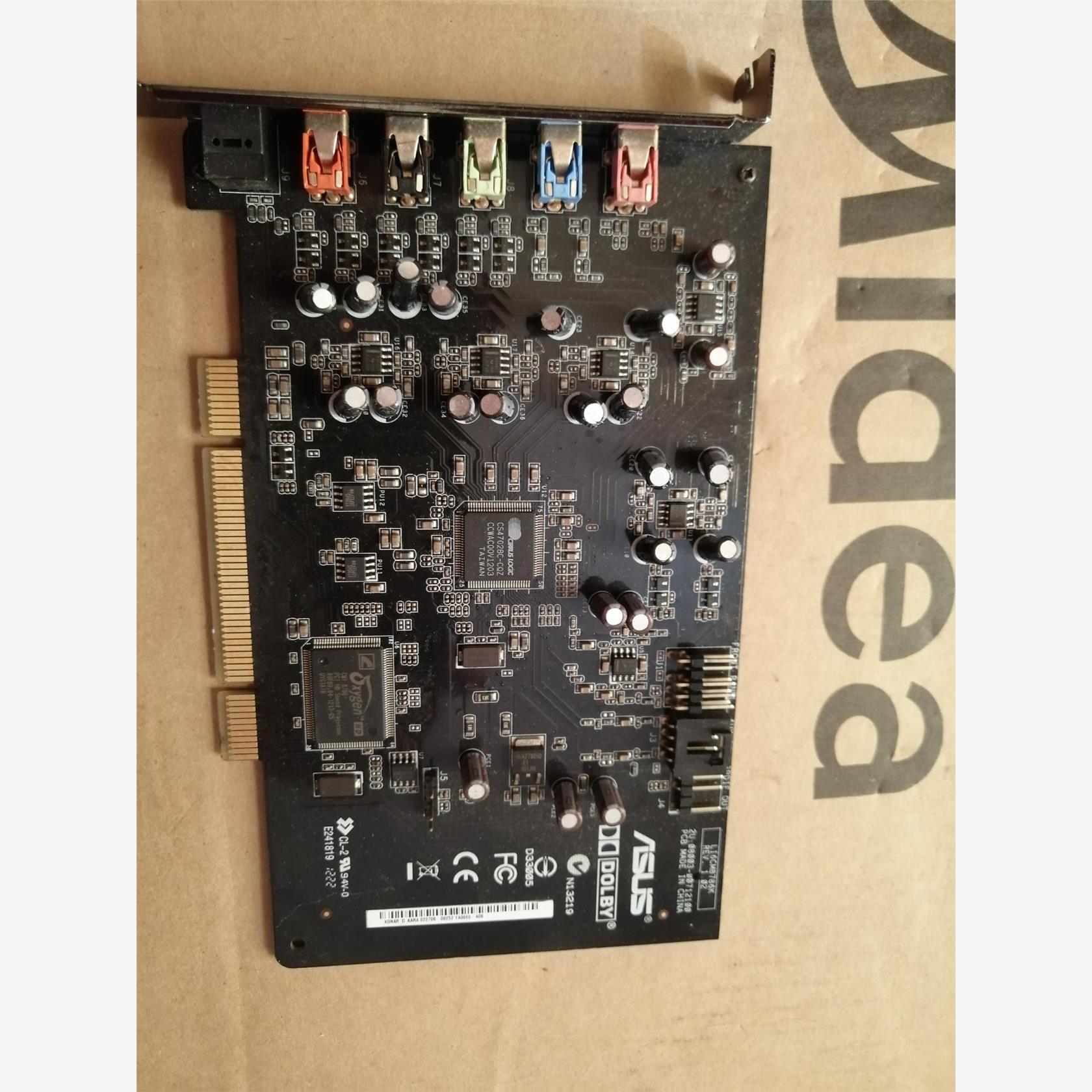 华硕 LI6CM8786K REV：1.02拆机声卡，图为实议价