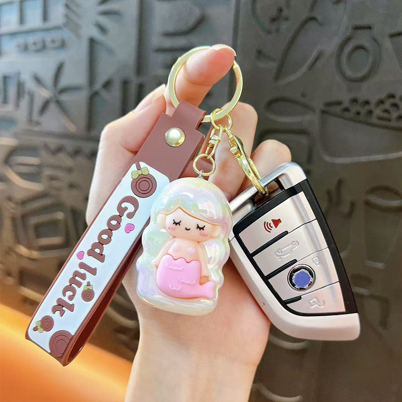 美人鱼公主亚克力配件女精致可爱汽车挂件包包配饰礼品货源,服饰配件/皮带/帽子/围巾,钥匙扣,淘宝优惠券,粉丝福利购,淘宝优惠卷